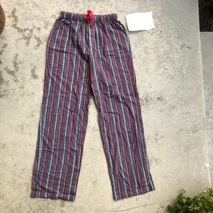 Striped Flannel Lounge Pants NWOT